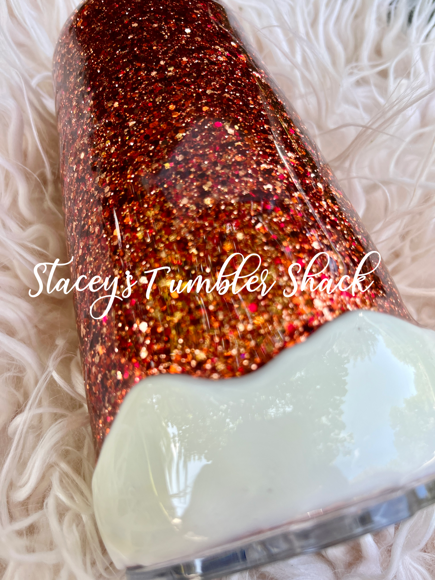 Hello Pumpkin Glitter Tumbler