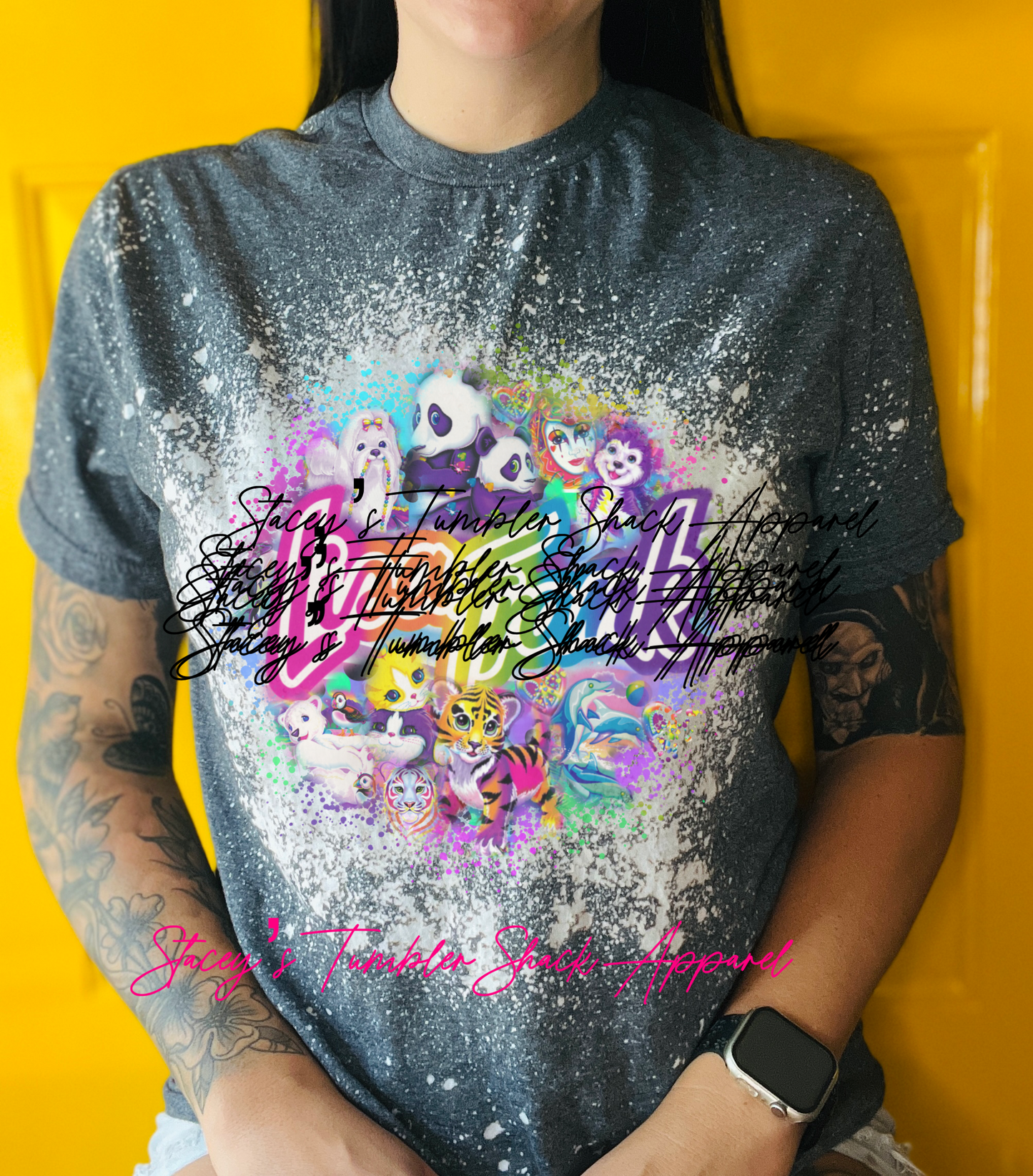 90s Retro Bleached Shirt