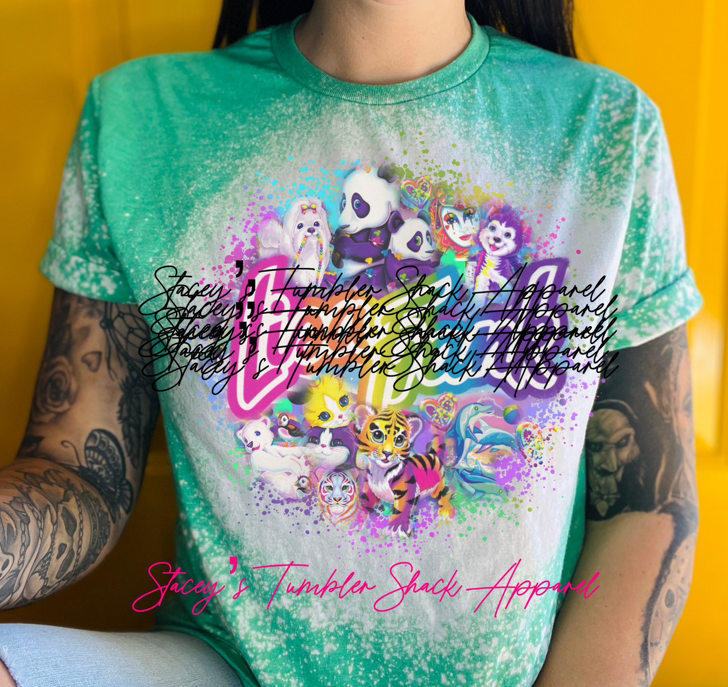 90s Retro Bleached Shirt