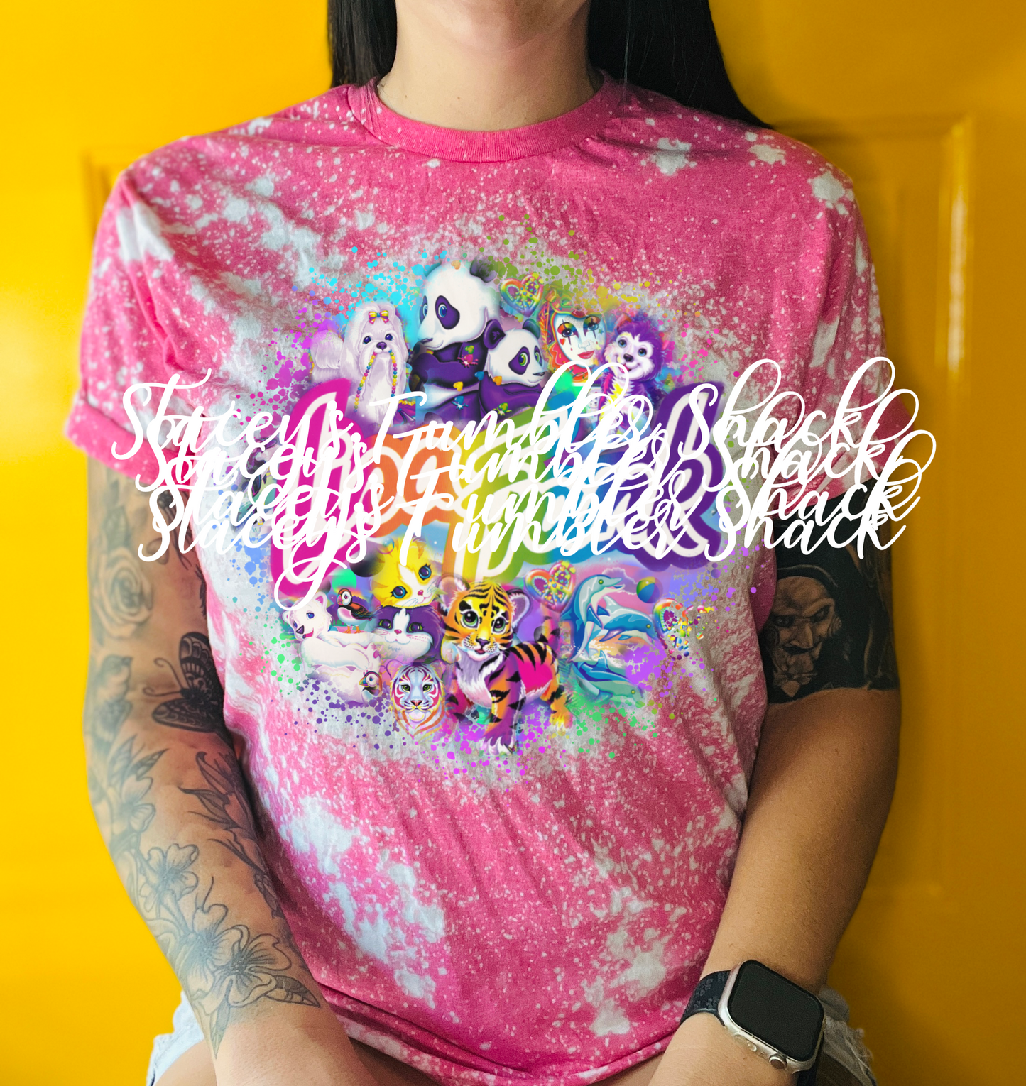 90s Retro Bleached Shirt