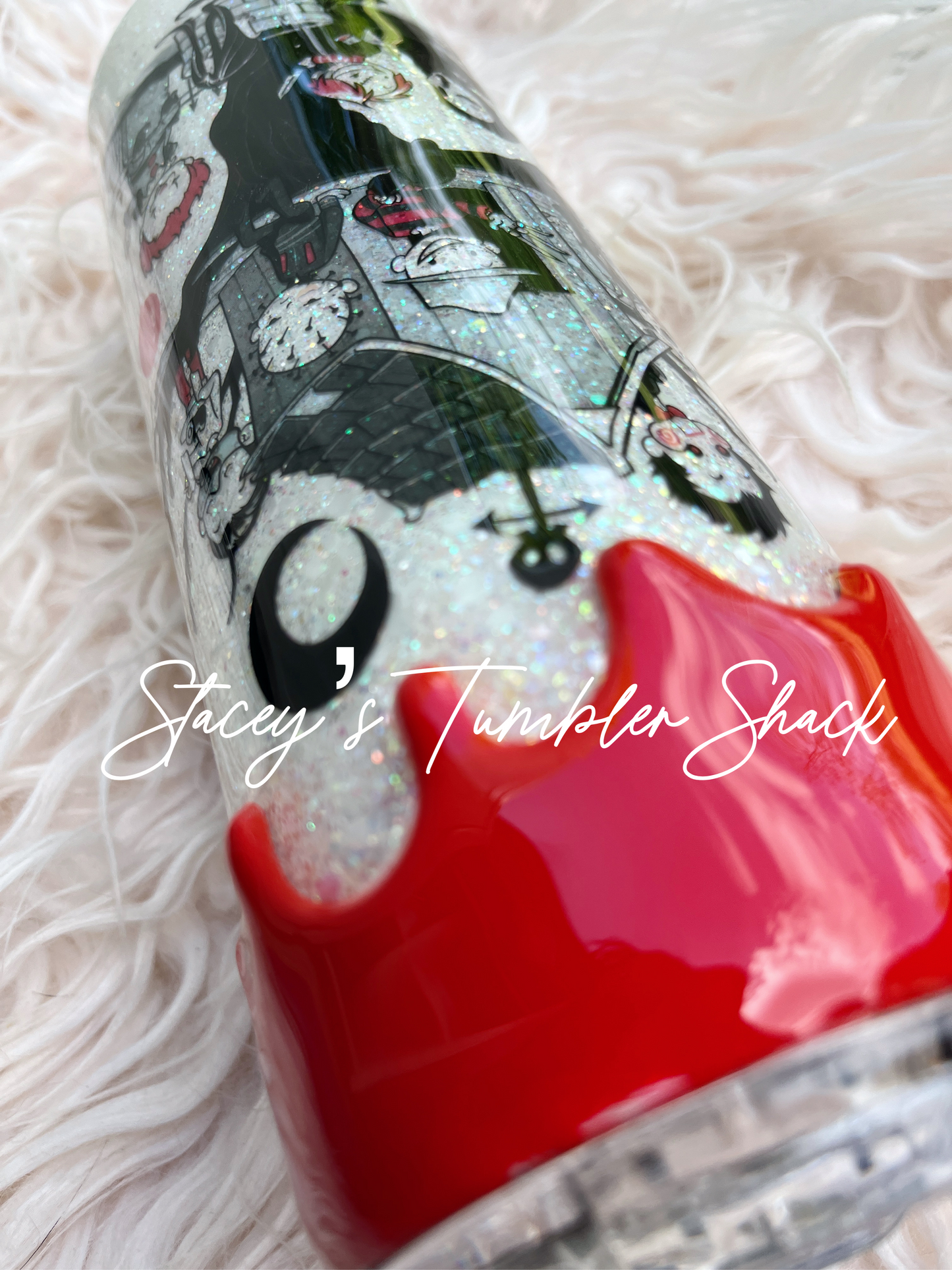 Baby Horror Glitter Epoxy Tumbler