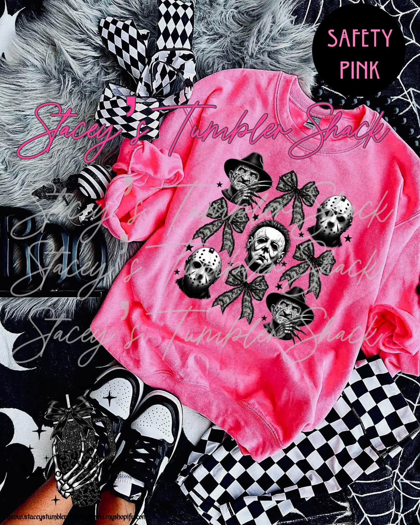 Horror Coquette Hoodie/Crewneck