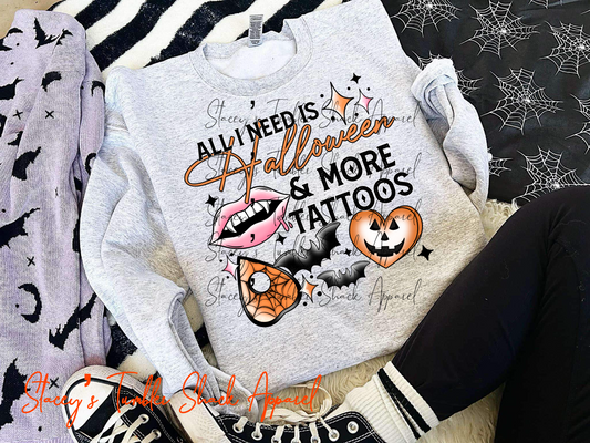 Halloween & Tattoos Sweatshirt/Hoodie