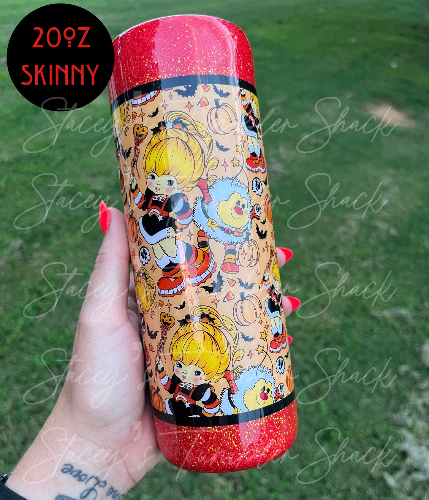 Spooky Rainbow Tumbler RTS