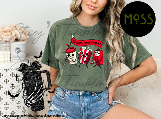 Let’s Watch Horror Movies Tee