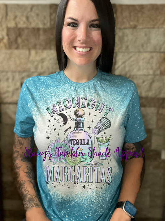 Midnight Margaritas Bleached Tee