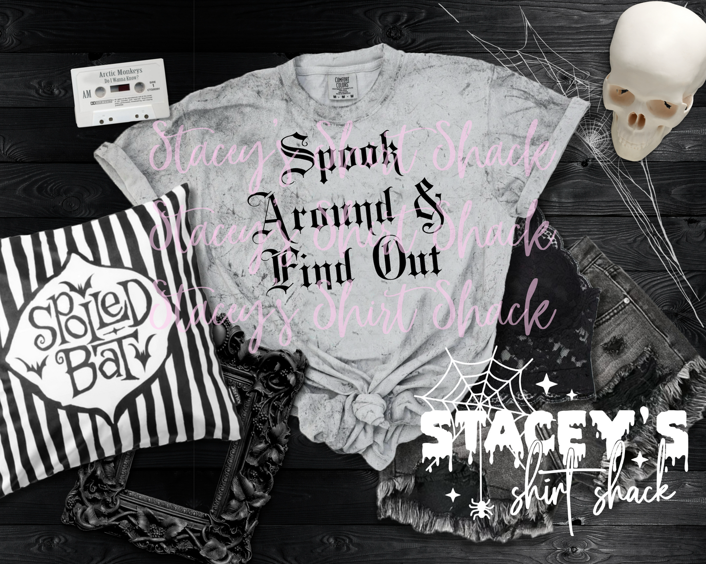 Spook around and find out shirt