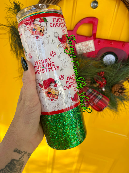 Snarky Humor Christmas Tumbler