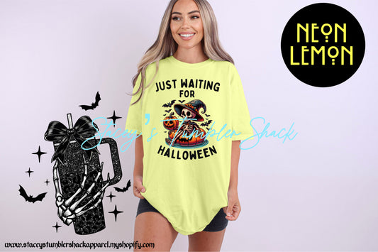 Just Waiting for Halloween Tee